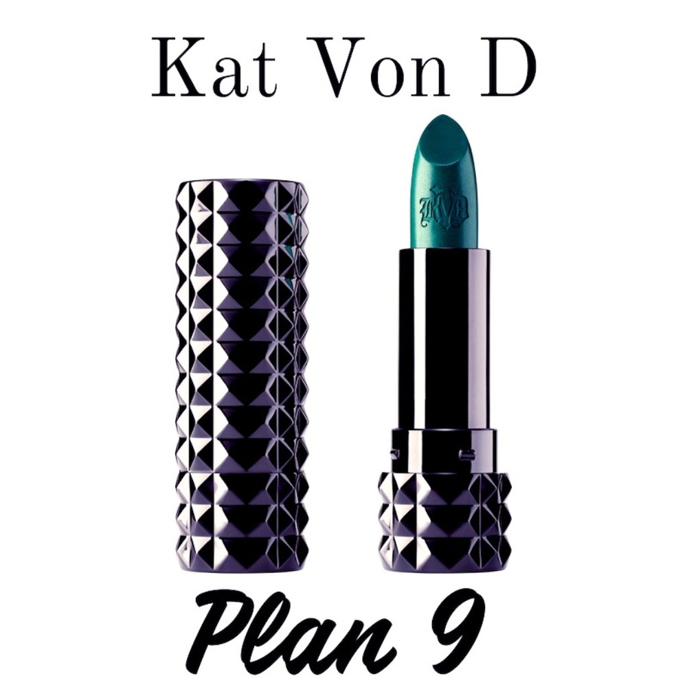 Kat Von D Beauty Studded Lipstick in Plan 9 green
